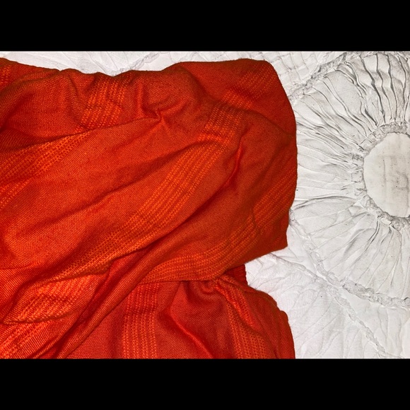 Free People Orange Strapless Dress 4 - Picture 5 of 5